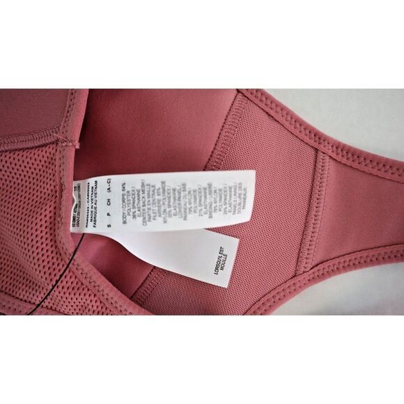 Nike DD0428 Womens Sz S (A-C) Pink Swoosh High Support Adjustable Sports Bra $60 - Picture 4 of 8